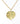 18k Yellow Gold Violet Leaf Pendant Necklace w/ Diamonds