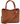 Cher Mini Signet Luxury Vegan Leather Handbag - Brown
