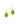 Teardrop Bubble Wire Earrings - Green - Alesia 