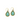 Teardrop Bubble Wire Earrings - Aqua - Alesia 