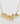 Gold & Diamond Trillium Cluster Pendant Necklace - Alesia 