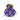 Polka Dots Jewelry Pouch - Purple - Alesia 