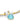 Orbit Bead Aquamarine Necklace - Alesia 
