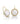 Mabe Pearl Hanging Earrings - Alesia 