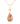 Minerva 17" Mini Disc Necklace with Citrine - Gold - Alesia 