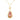 Minerva 17" Mini Disc Necklace with Citrine - Gold - Alesia 