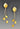 Dangling Leaves Earrings - Bright Silver - Alesia 